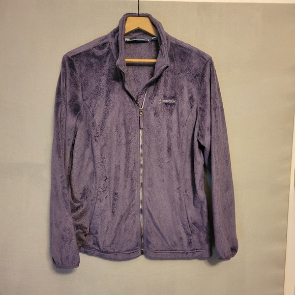 Free Country Lavender Fleece Ski Jacket. Size XL - Picture 1 of 5